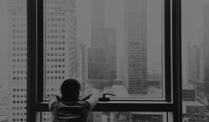 Exploring future revenue strategies and financial vision through urban landscape.
